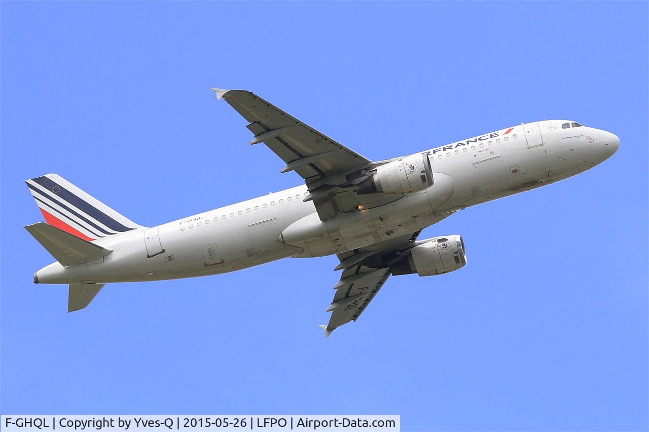F-GHQL, 1991 Airbus A320-211 C/N 0239, Airbus A320-211, Take off rwy 08, Paris-Orly airport (LFPO-ORY)