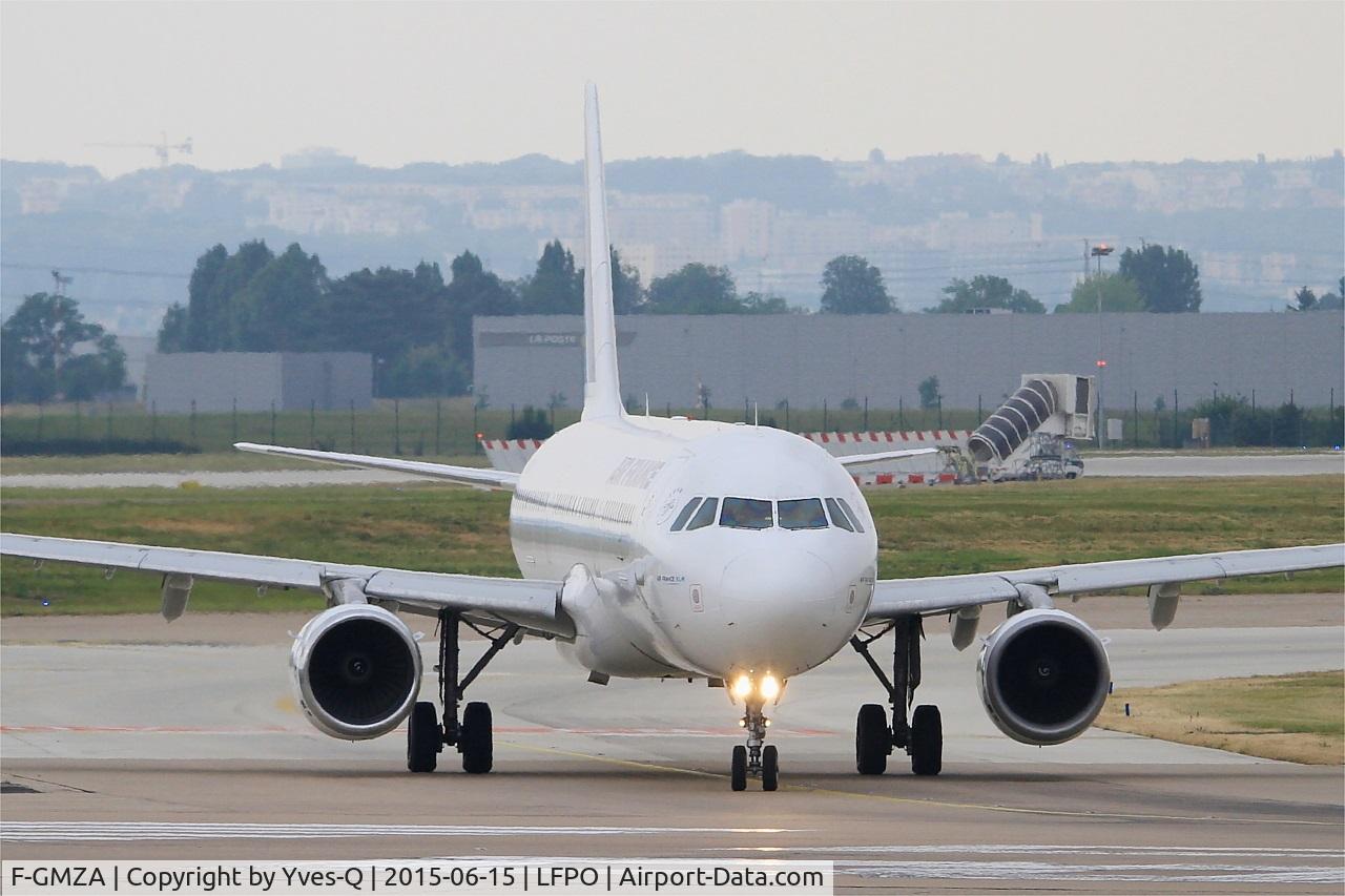 F-GMZA, 1994 Airbus A321-111 C/N 498, Airbus A321-111, Holding point Charlie rwy 08, Paris-Orly airport (LFPO-ORY)