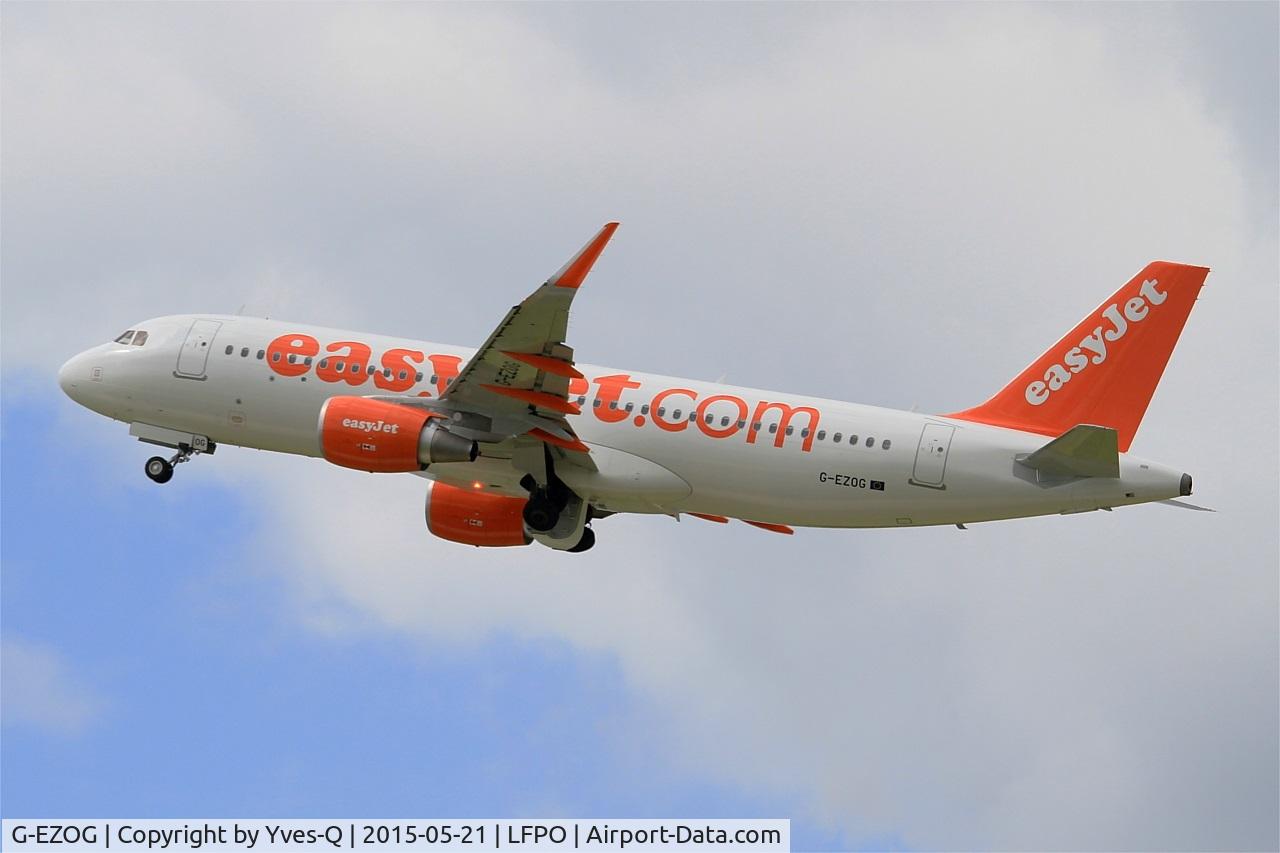 G-EZOG, 2015 Airbus A320-214 C/N 6541, Airbus A320-214, Take off Rwy 24, Paris-Orly Airport (LFPO-ORY)