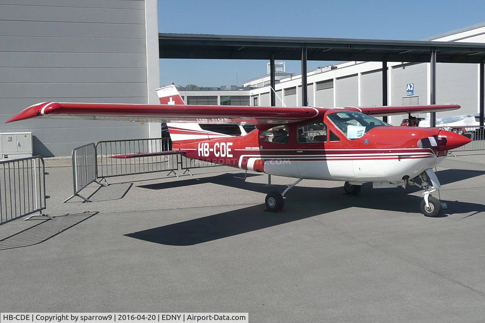 HB-CDE, 1973 Reims F177RG Cardinal RG C/N F177RG0077, 