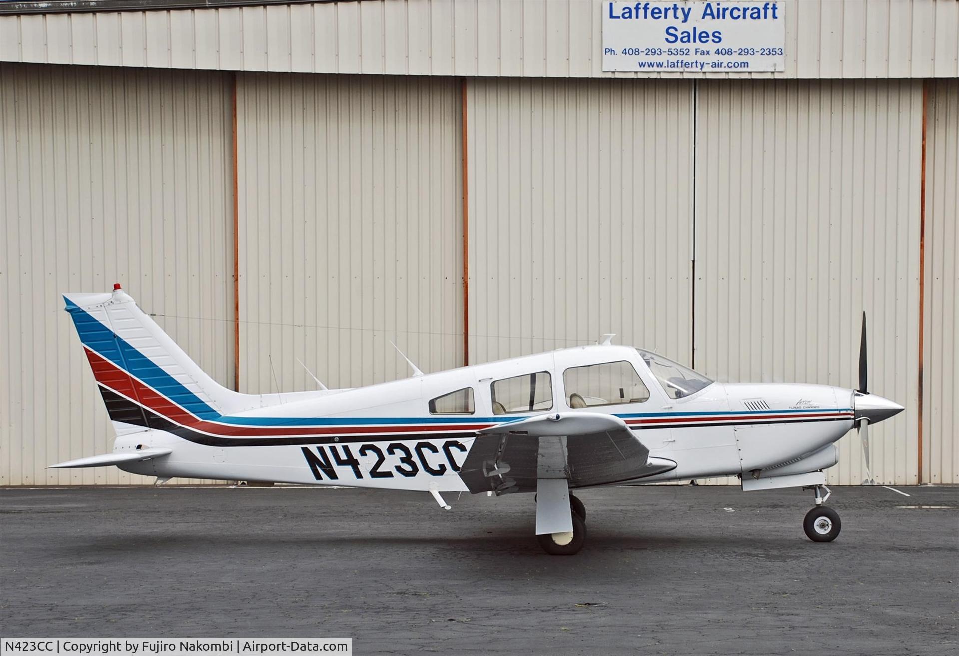 N423CC, 1978 Piper PA-28R-201T Cherokee Arrow III C/N 28R-7803368, 1978 Piper PA-28R-201T
