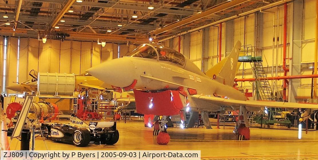 ZJ809, Eurofighter EF-2000 Typhoon T1 C/N 0032/BT010, BAE Warton Open Day