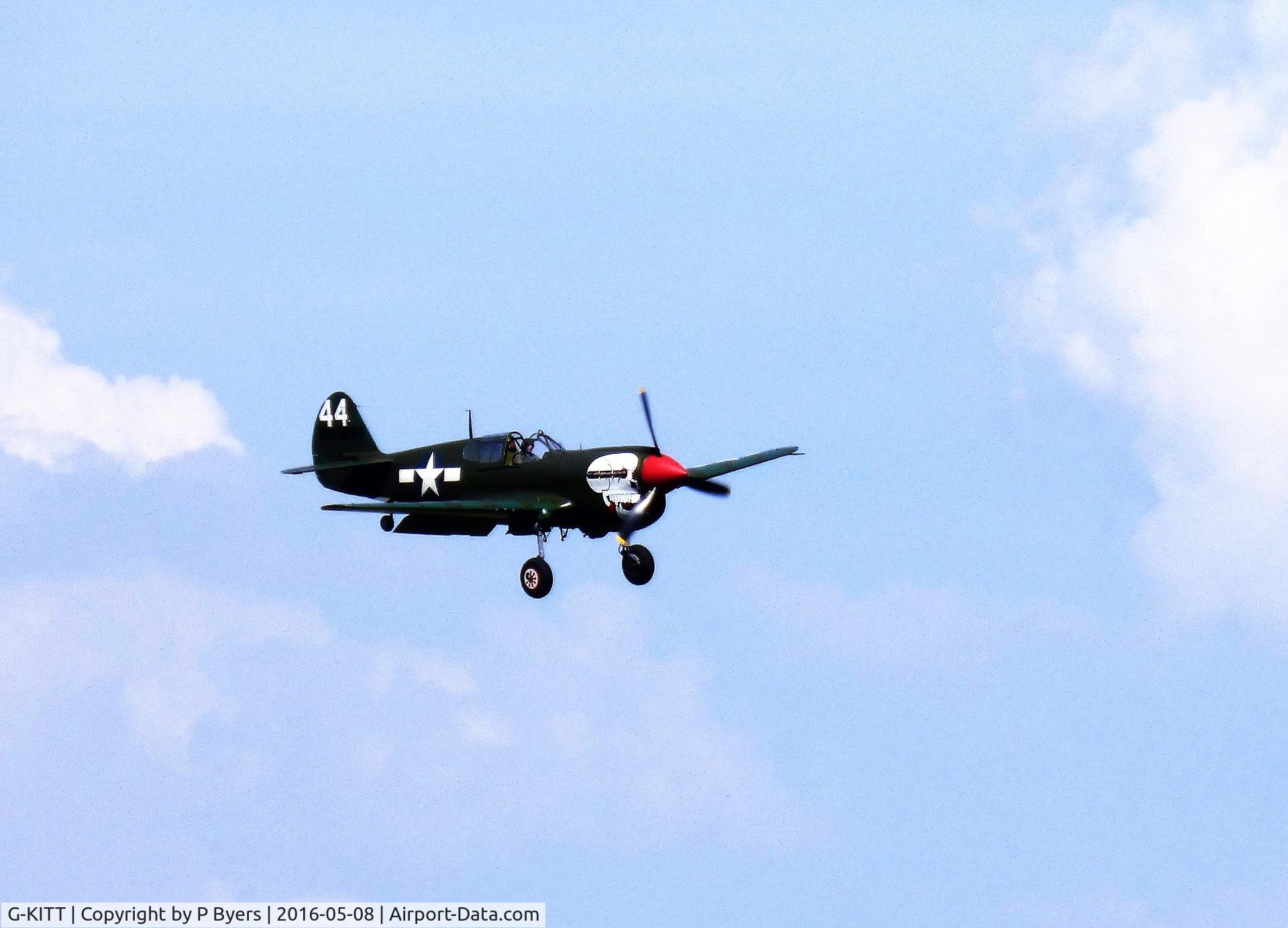 G-KITT, 1943 Curtiss P-40M Warhawk C/N 27490, Season Premiere Shuttleworth