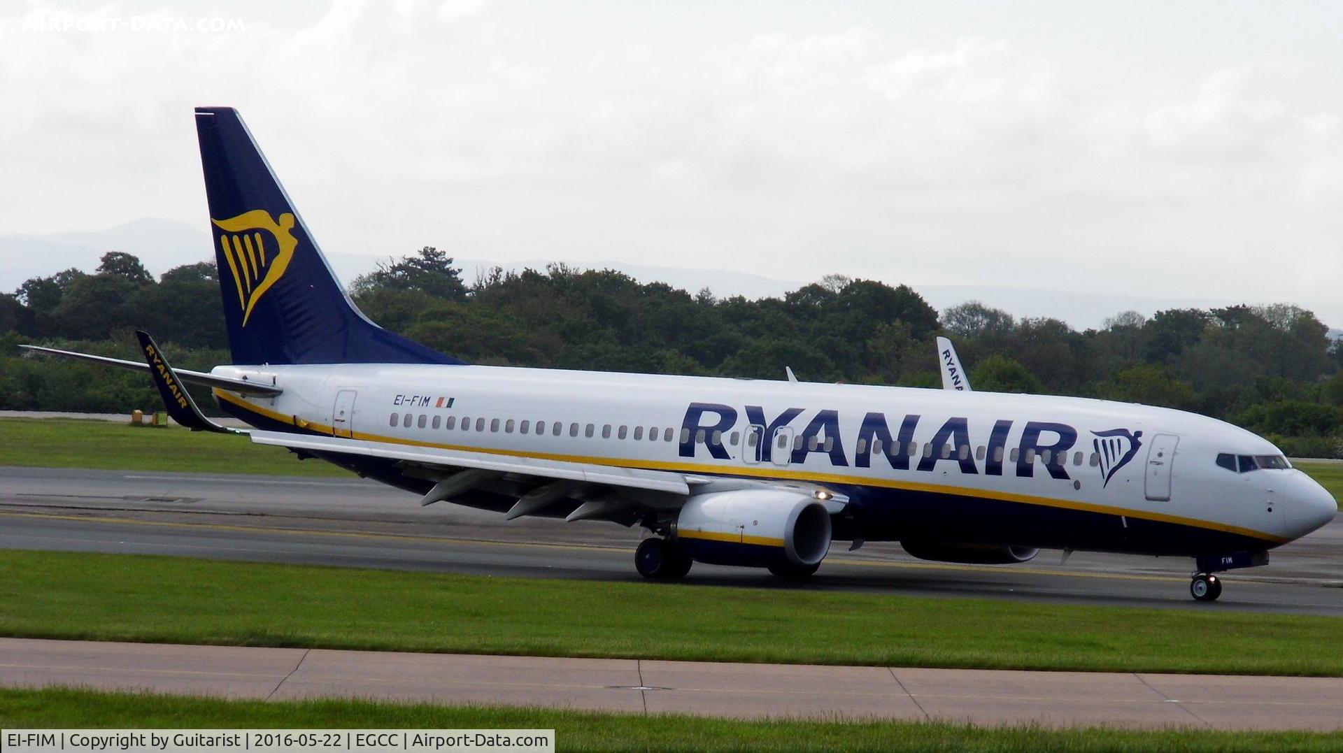EI-FIM, 2015 Boeing 737-8AS C/N 61576, At Manchester