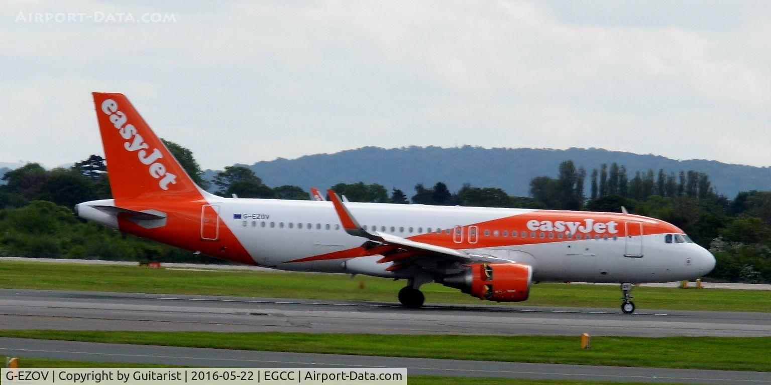 G-EZOV, 2015 Airbus A320-214 C/N 6788, At Manchester
