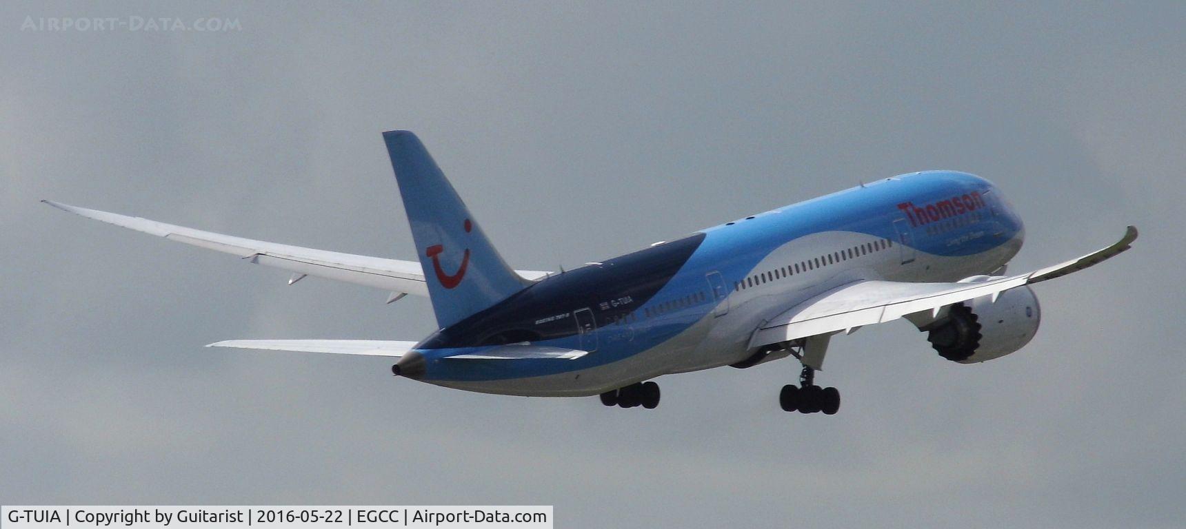 G-TUIA, 2013 Boeing 787-8 Dreamliner C/N 34422, At Manchester