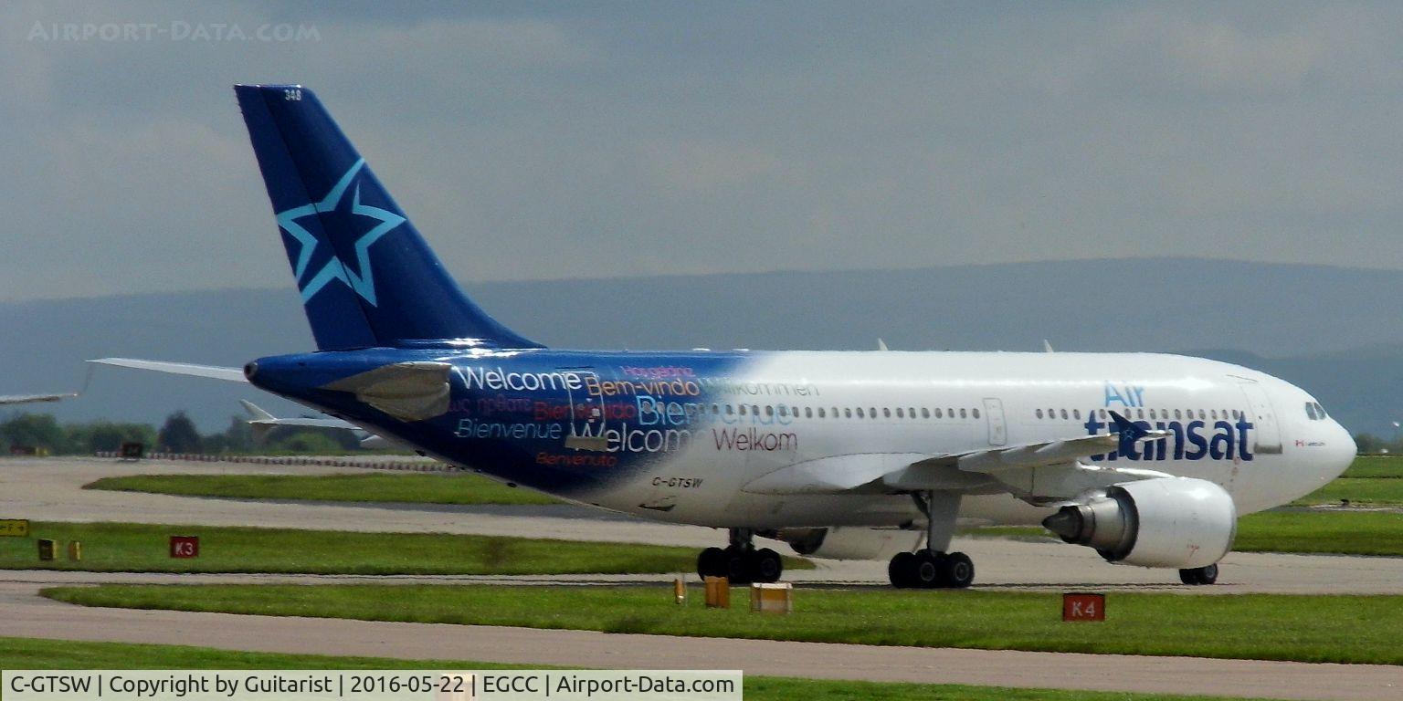 C-GTSW, 1988 Airbus A310-304 C/N 483, At Manchester