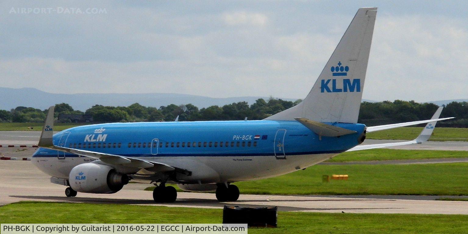 PH-BGK, 2010 Boeing 737-7K2 C/N 38054, At Manchester