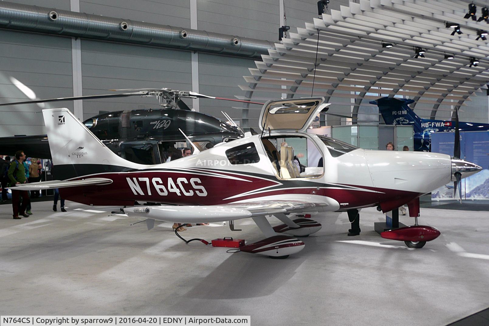 N764CS, 2015 Cessna T240 TTx C/N T24002065, Exhibit at Aero Friedrichshafen