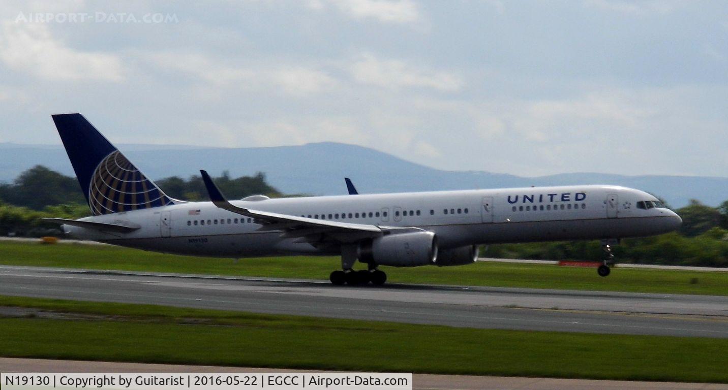 N19130, 1998 Boeing 757-224/ER C/N 28970, At Manchester