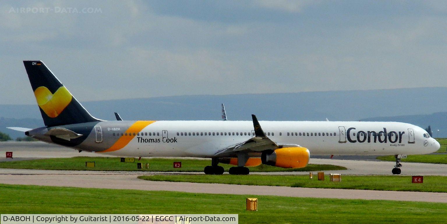 D-ABOH, 1999 Boeing 757-330 C/N 30030, At Manchester