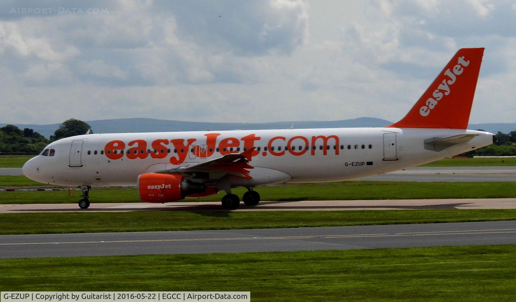 G-EZUP, 2012 Airbus A320-214 C/N 5056, At Manchester