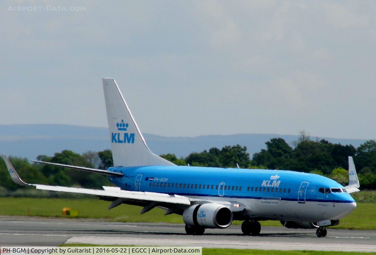 PH-BGM, 2011 Boeing 737-7K2 C/N 39255, At Manchester