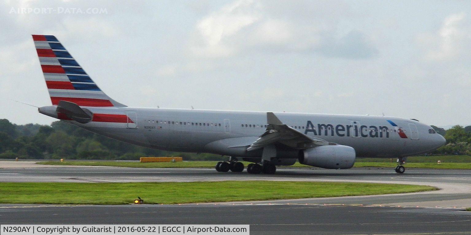 N290AY, 2013 Airbus A330-243 C/N 1480, At Manchester