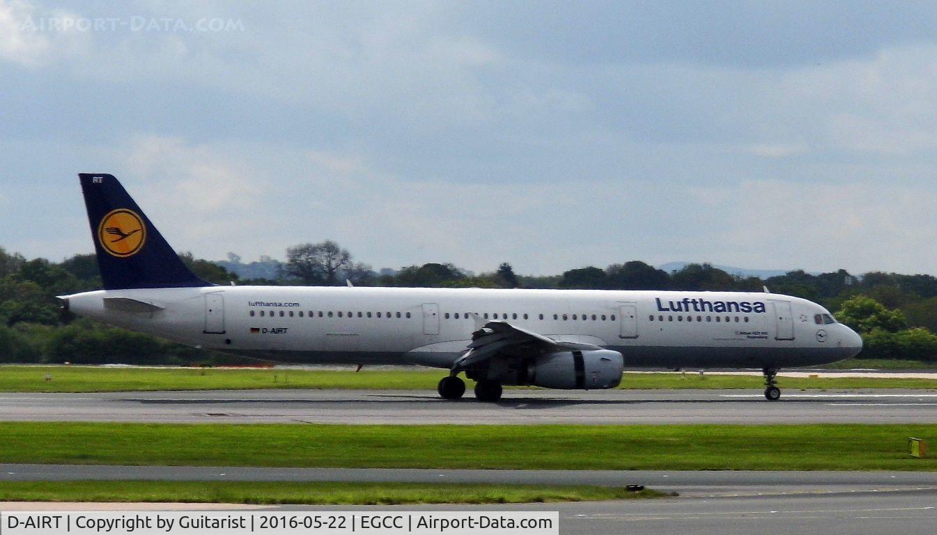 D-AIRT, 1997 Airbus A321-131 C/N 0652, At Manchester