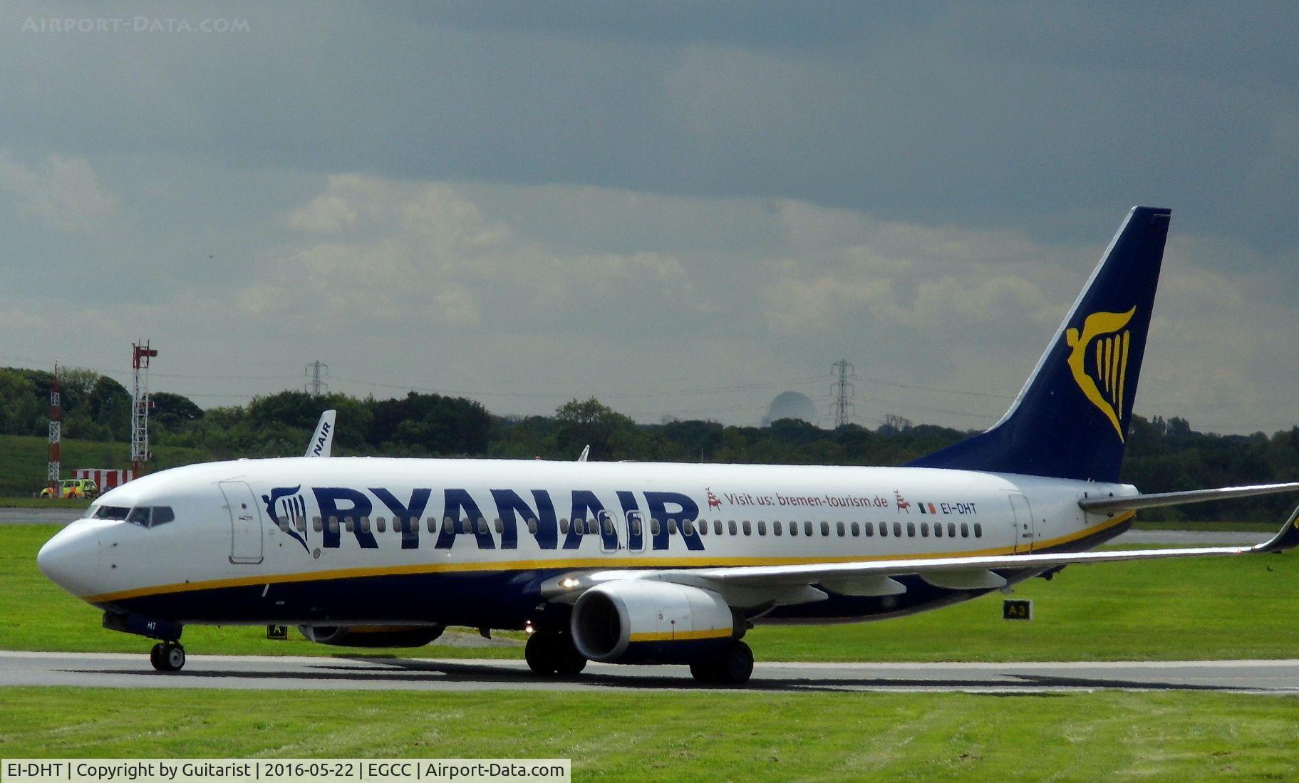 EI-DHT, 2005 Boeing 737-8AS C/N 33581, At Manchester