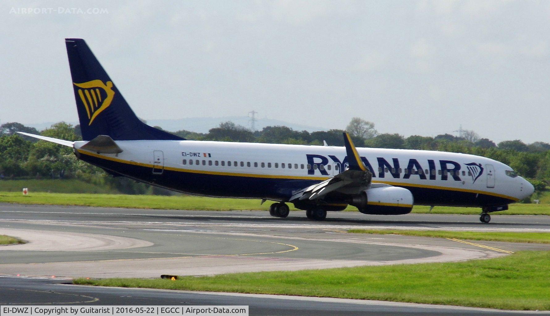 EI-DWZ, 2008 Boeing 737-8AS C/N 33628, At Manchester