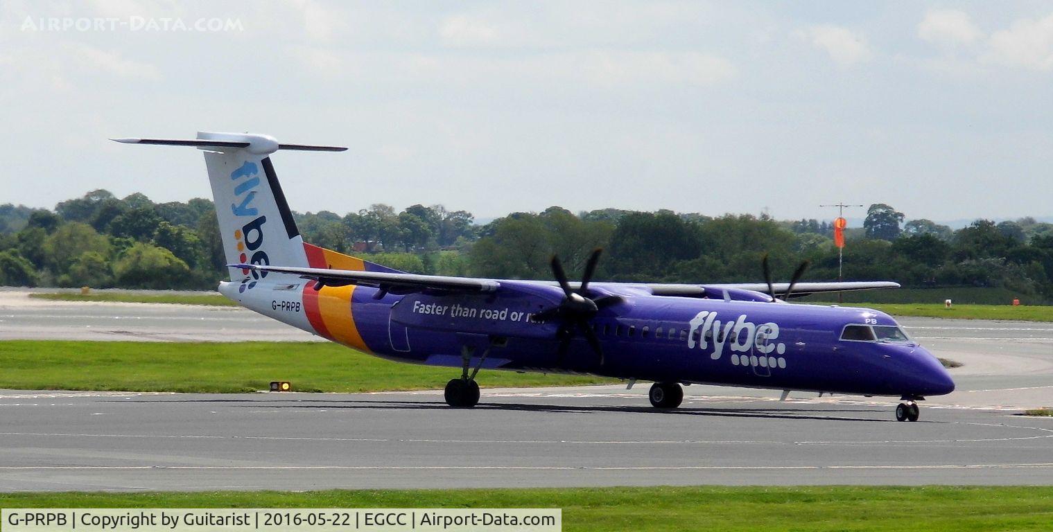 G-PRPB, 2010 Bombardier DHC-8-402 Dash 8 C/N 4333, At Manchester