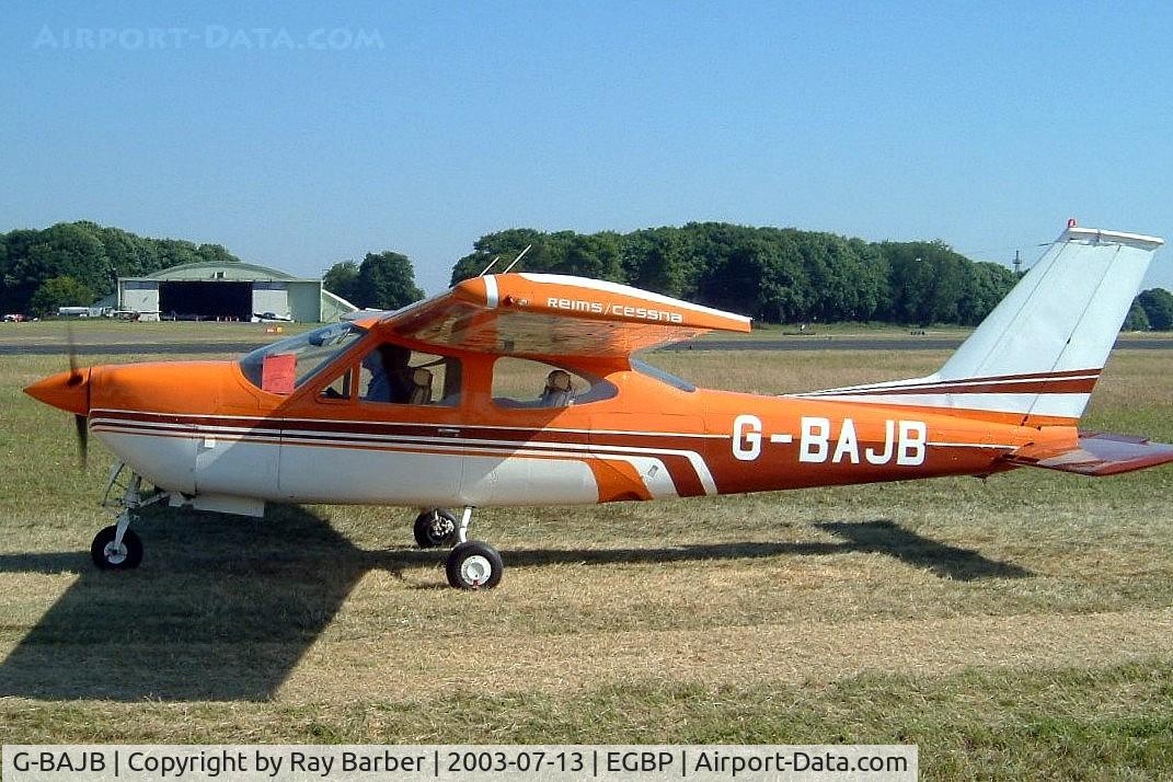 G-BAJB, 1973 Reims F177RG Cardinal RG C/N 0080, R/Cessna F.177RG Cardinal RG [0080] Kemble~G 13/07/2003