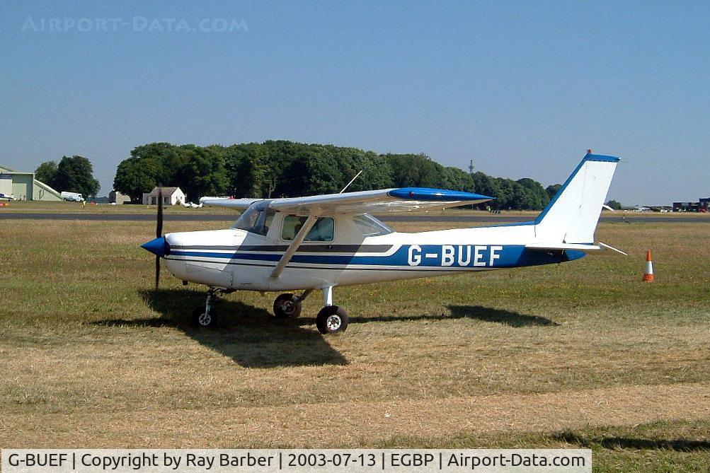 G-BUEF, 1977 Cessna 152 C/N 152-80862, Cessna 152 [152-80862] Kemble~G 13/07/2003