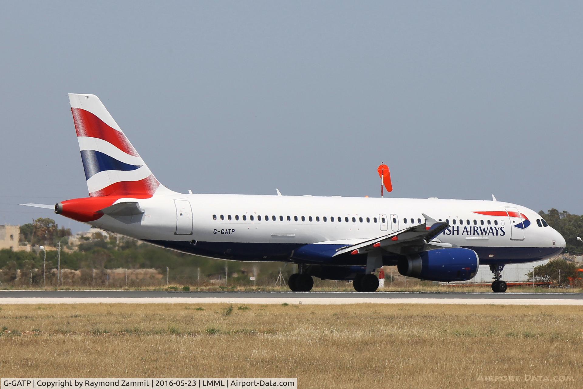 G-GATP, 2002 Airbus A320-232 C/N 1804, A320 G-GATP British Airways