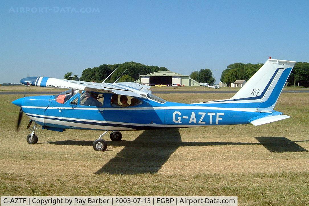 G-AZTF, 1972 Reims F177RG Cardinal RG C/N 0054, R/Cessna F.177RG Cardinal RG [0054] Kemble~G 13/07/2003