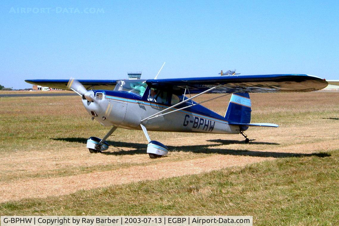 G-BPHW, 1946 Cessna 140 C/N 11035, Cessna 140 [11035] Kemble~G 13/07/2003