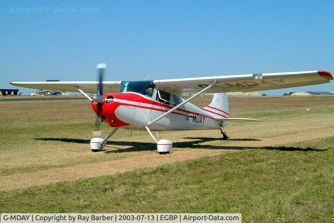 G-MDAY, 1954 Cessna 170B C/N 26350, Cessna 170B [26350] Kemble~G 13/07/2003