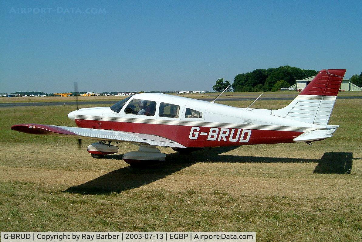 G-BRUD, 1983 Piper PA-28-181 Cherokee Archer II C/N 28-8390010, Piper PA-28-181 Archer II [28-8390010] Kemble~G 13/07/2003