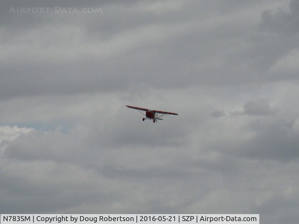 N783SM, Fisher Dakota Hawk C/N DH29, 2011 Fisher Flying Products DAKOTA HAWK, Rotax 912UL 80 Hp, on final Rwy 22