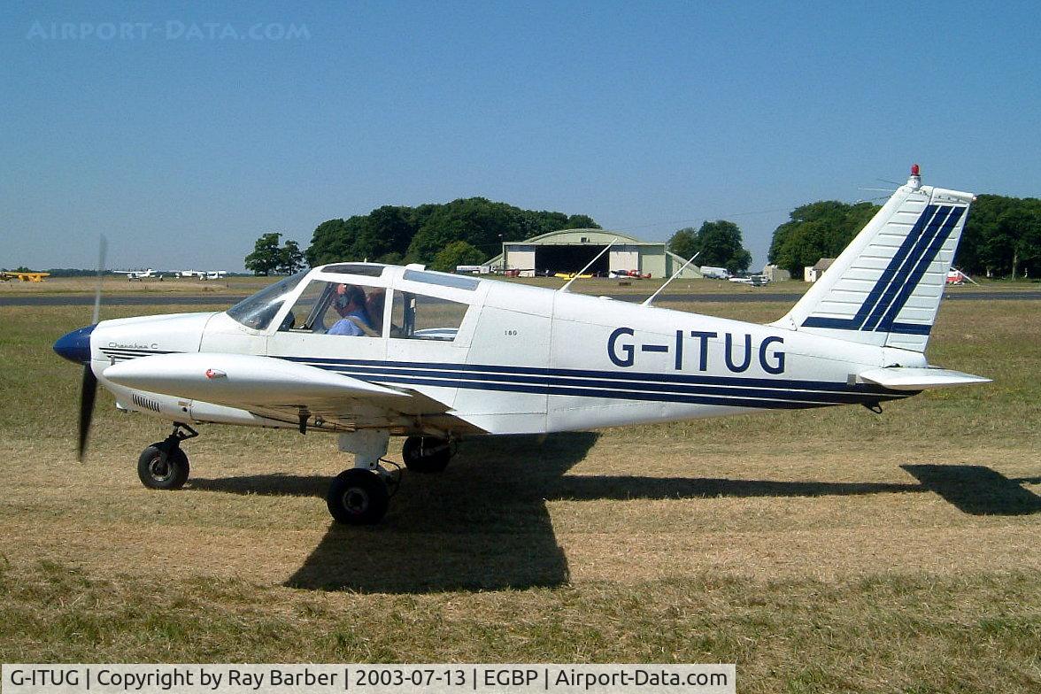 G-ITUG, 1967 Piper PA-28-180 Cherokee C/N 28-4121, Piper PA-28-180 Cherokee C [28-4121] Kemble~G 13/07/2003