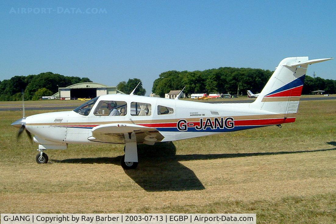 G-JANG, 1985 Piper PA-28RT-201T Turbo Arrow IV Arrow IV C/N 28R-8531002, Piper PA-28RT-201T Turbo Arrow IV [28R-8531002] Kemble~G 13/07/2003
