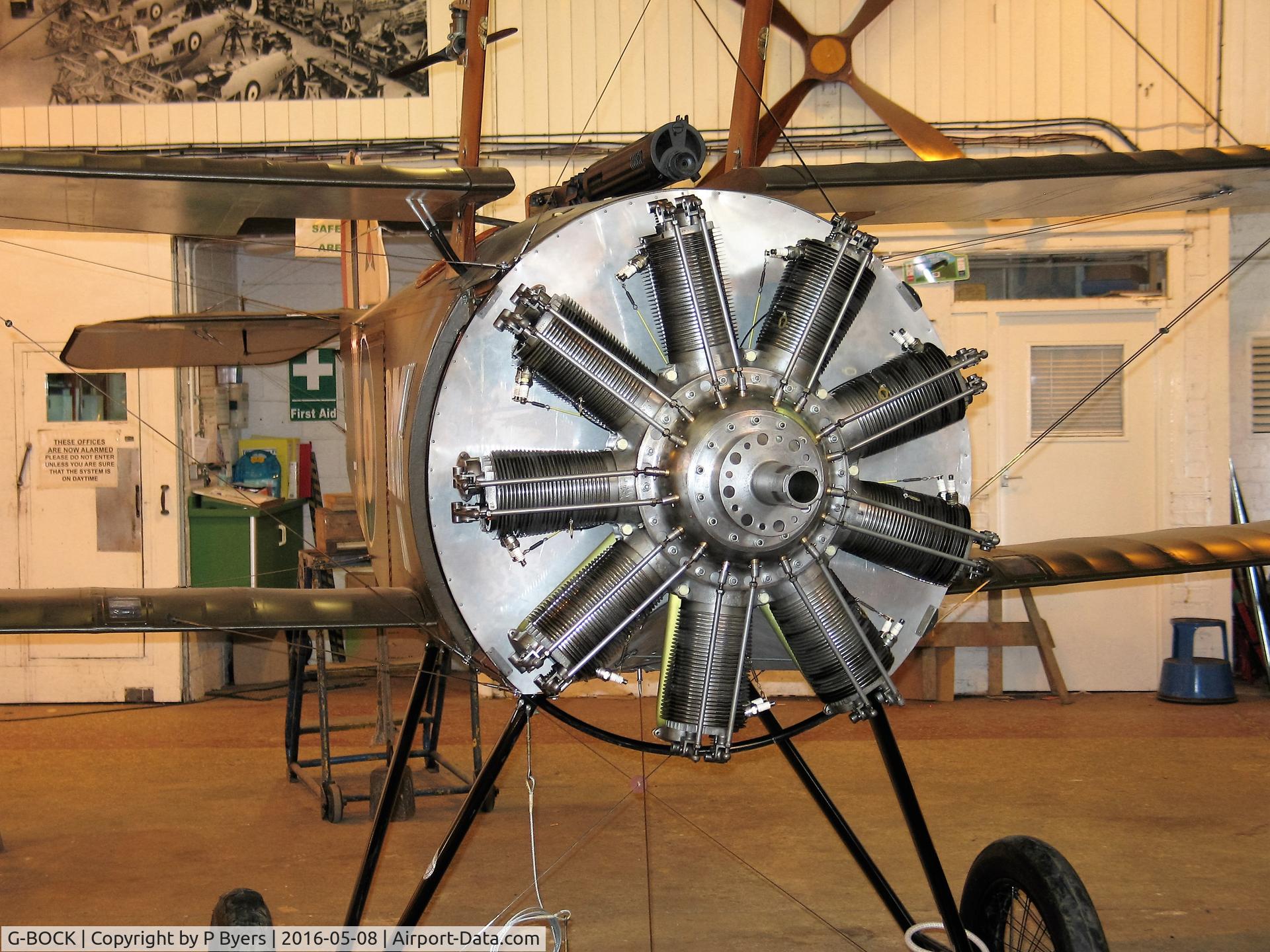 G-BOCK, 1980 Sopwith Triplane Replica C/N NAW-1, Old Warden Workshop