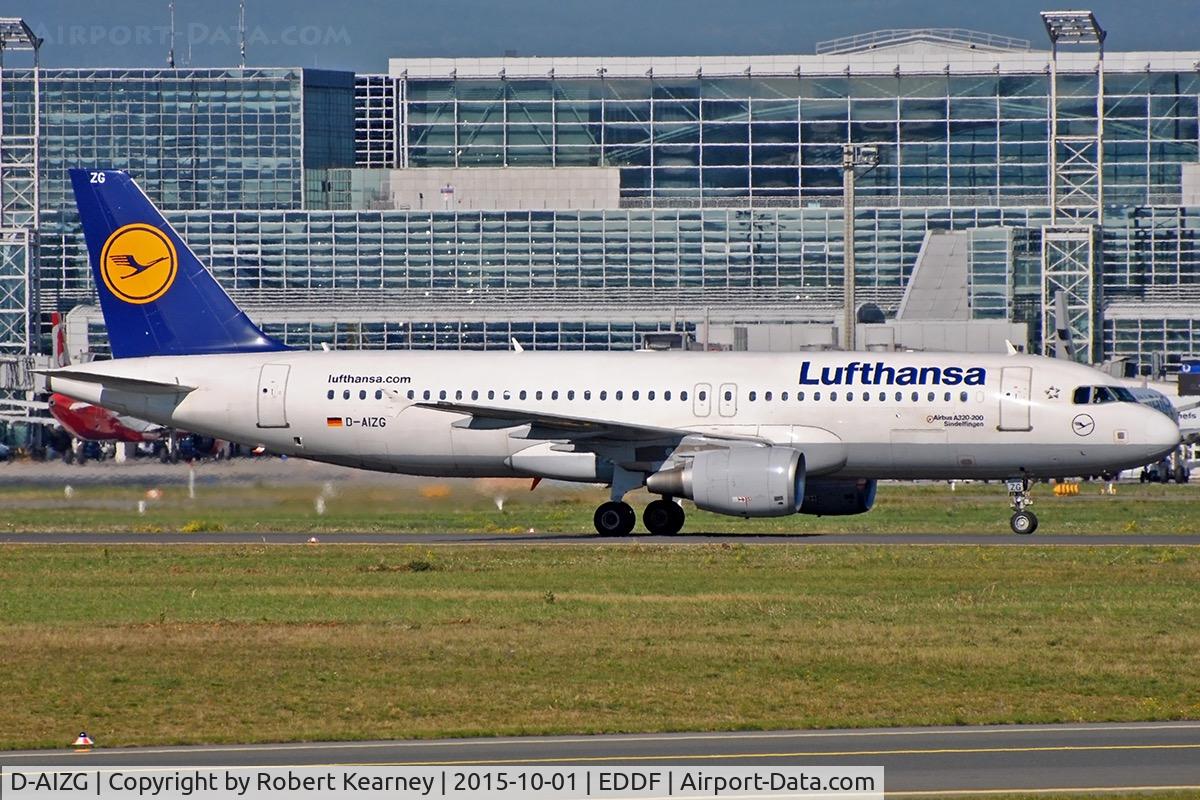 D-AIZG, 2010 Airbus A320-214 C/N 4324, Taxiing in after arrival