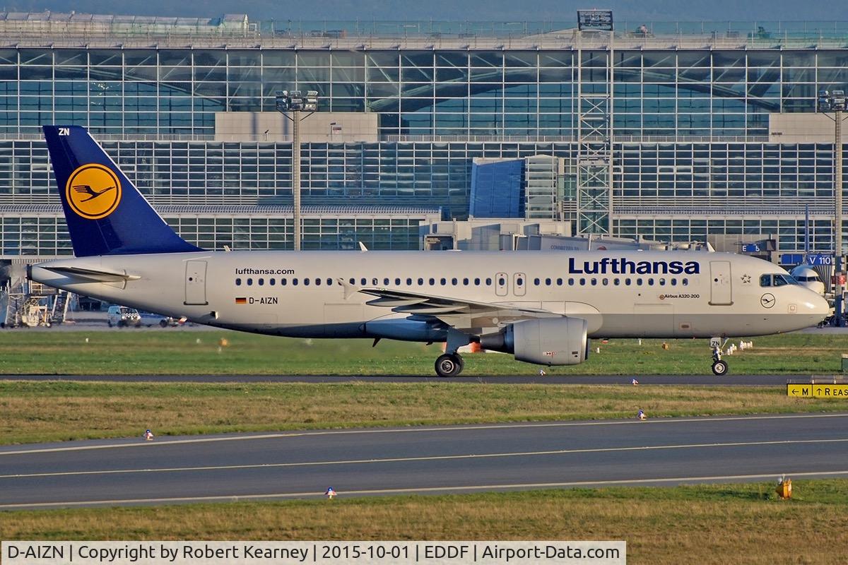 D-AIZN, 2012 Airbus A320-214 C/N 5425, Taxiing in after arrival