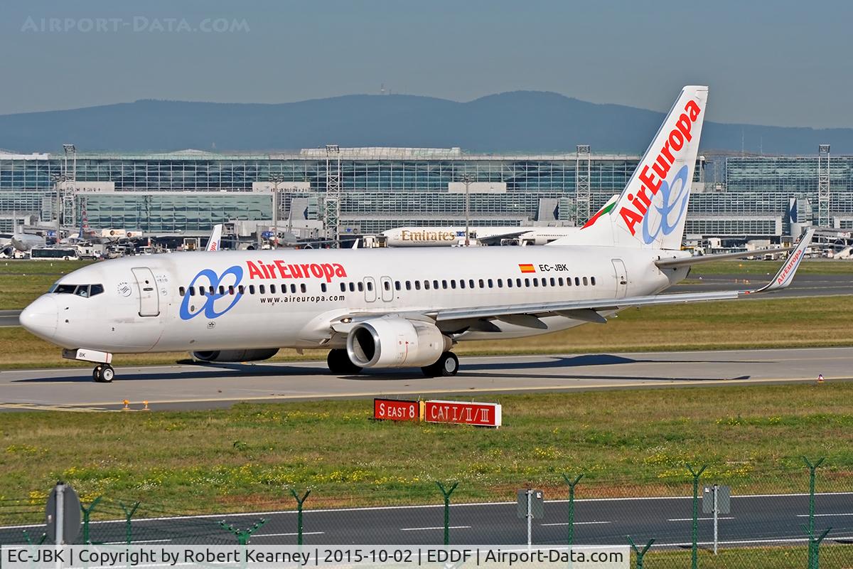 EC-JBK, 2004 Boeing 737-85P C/N 33973, Taxiing out for departure