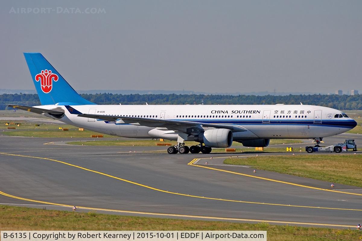 B-6135, 2010 Airbus A330-223 C/N 1096, On tow around to stand