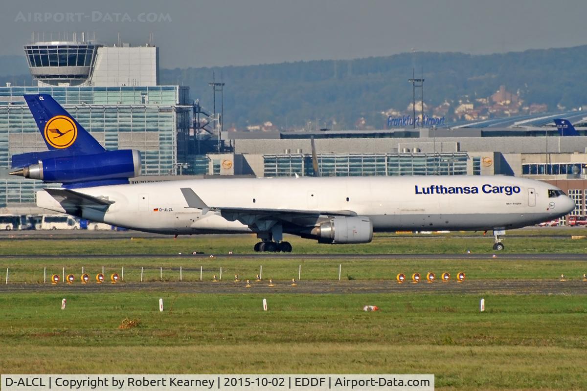 D-ALCL, 2000 McDonnell Douglas MD-11F C/N 48804, Taxiing in after arrival