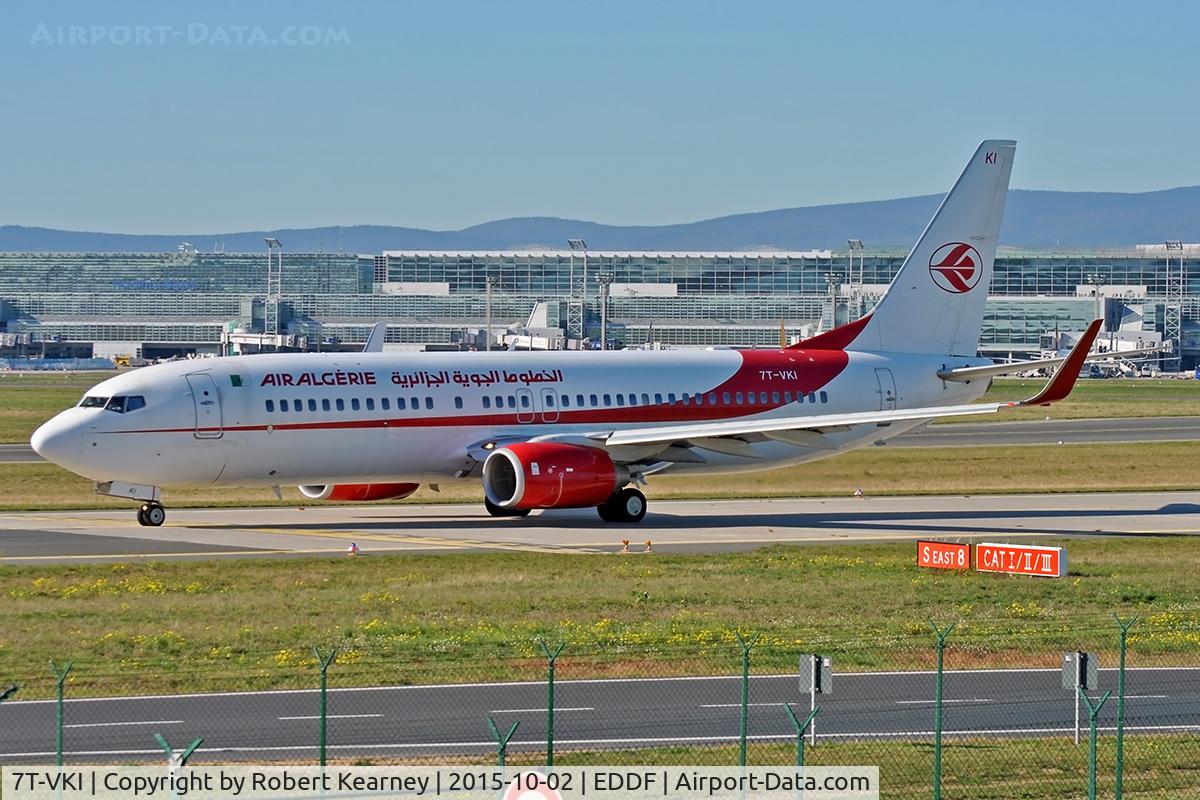 7T-VKI, 2011 Boeing 737-8D6 C/N 40863, Taxiing out for departure