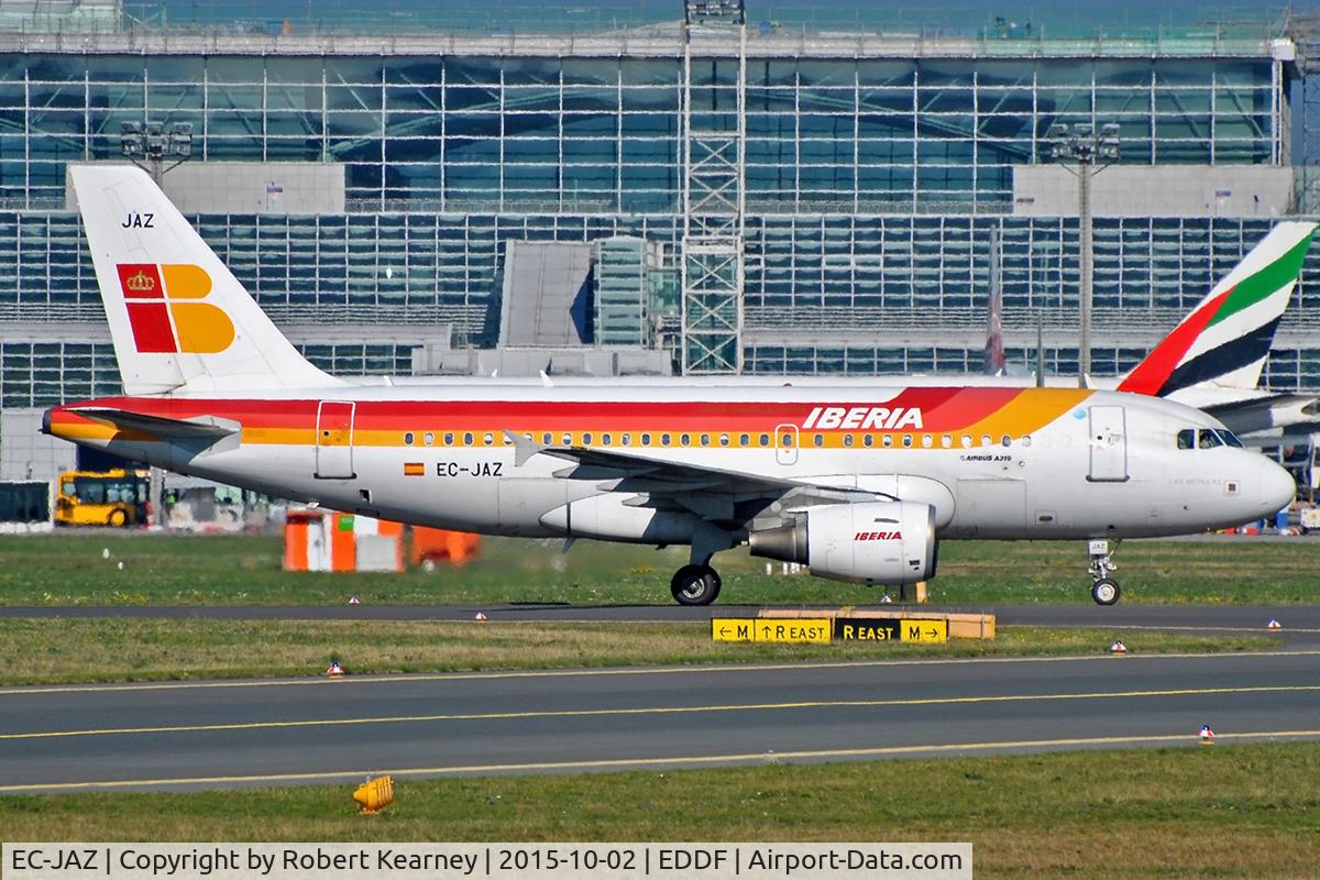 EC-JAZ, 2004 Airbus A319-111 C/N 2264, Taxiing in after arrival