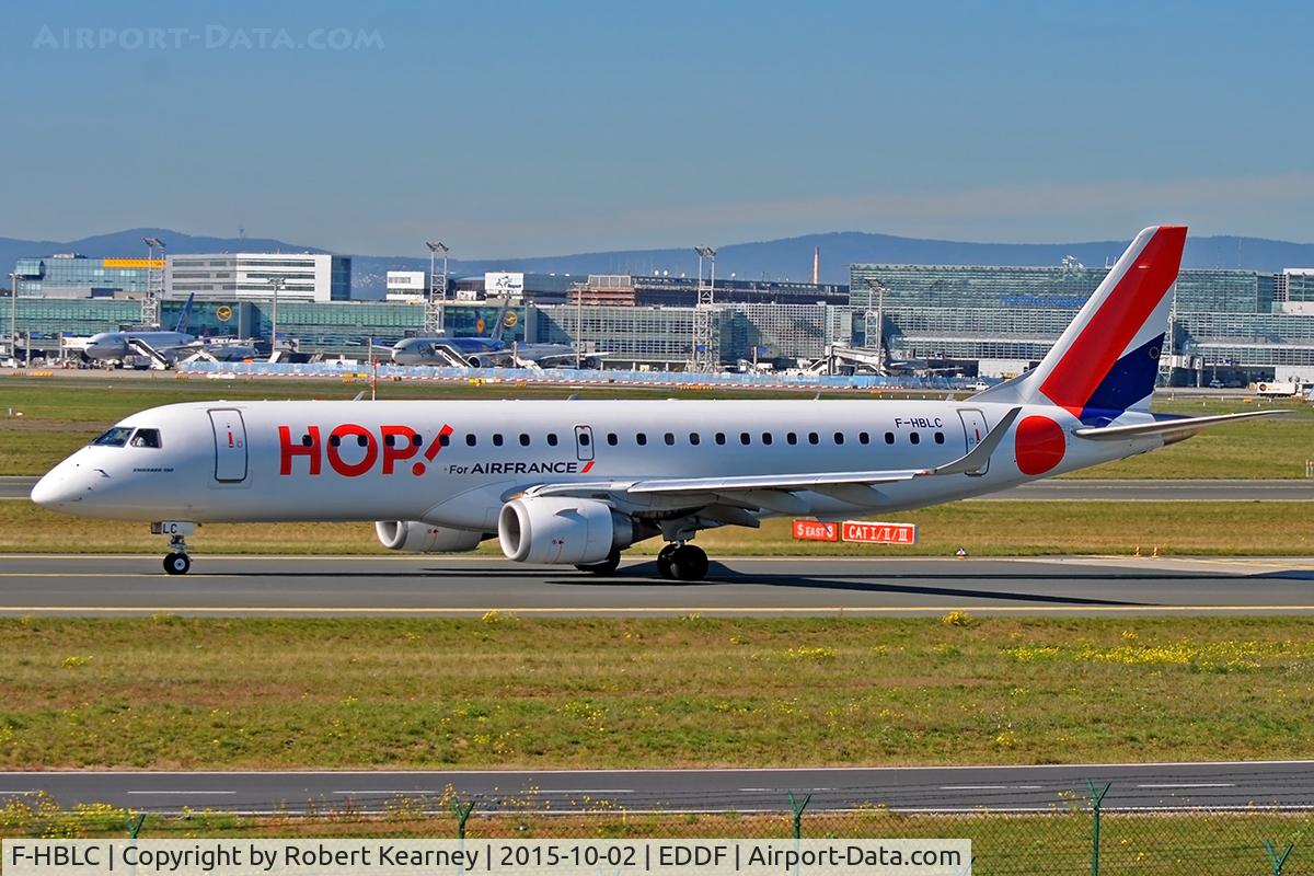 F-HBLC, 2007 Embraer 190AR (ERJ-190-100IGW) C/N 19000080, Taxiing out for departure