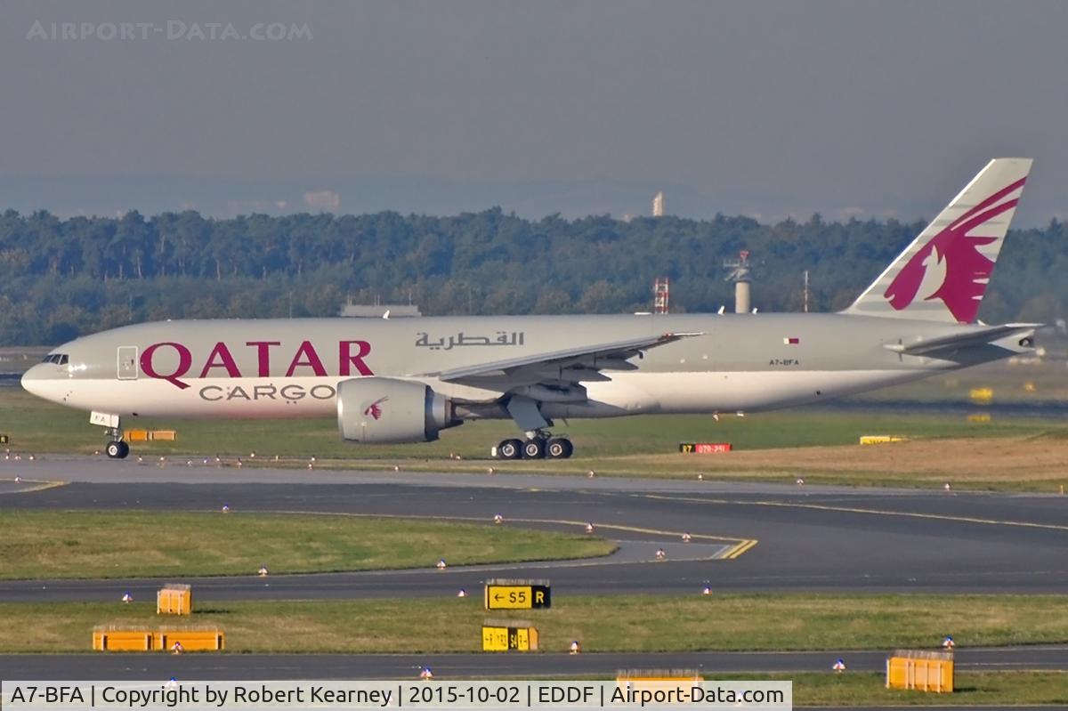 A7-BFA, 2010 Boeing 777-FDZ C/N 36098, Taxiing in after arrival