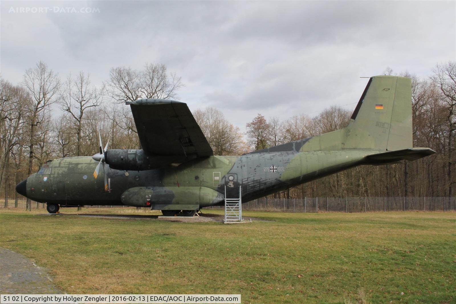 51 02, Transall C-160D C/N D139, Retired working horse on Altenburg Airport