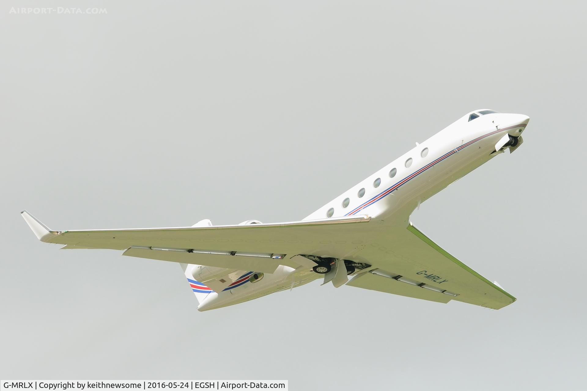 G-MRLX, 2012 Gulfstream GV-SP (G550) C/N 5396, Return Visitor.