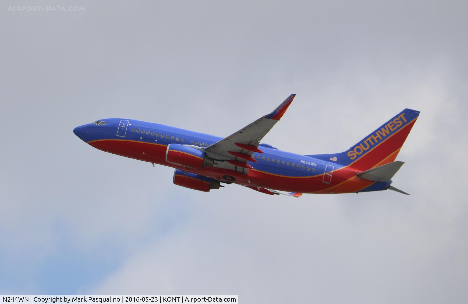 N244WN, 2006 Boeing 737-7H4 C/N 34864, Boeing 737-700