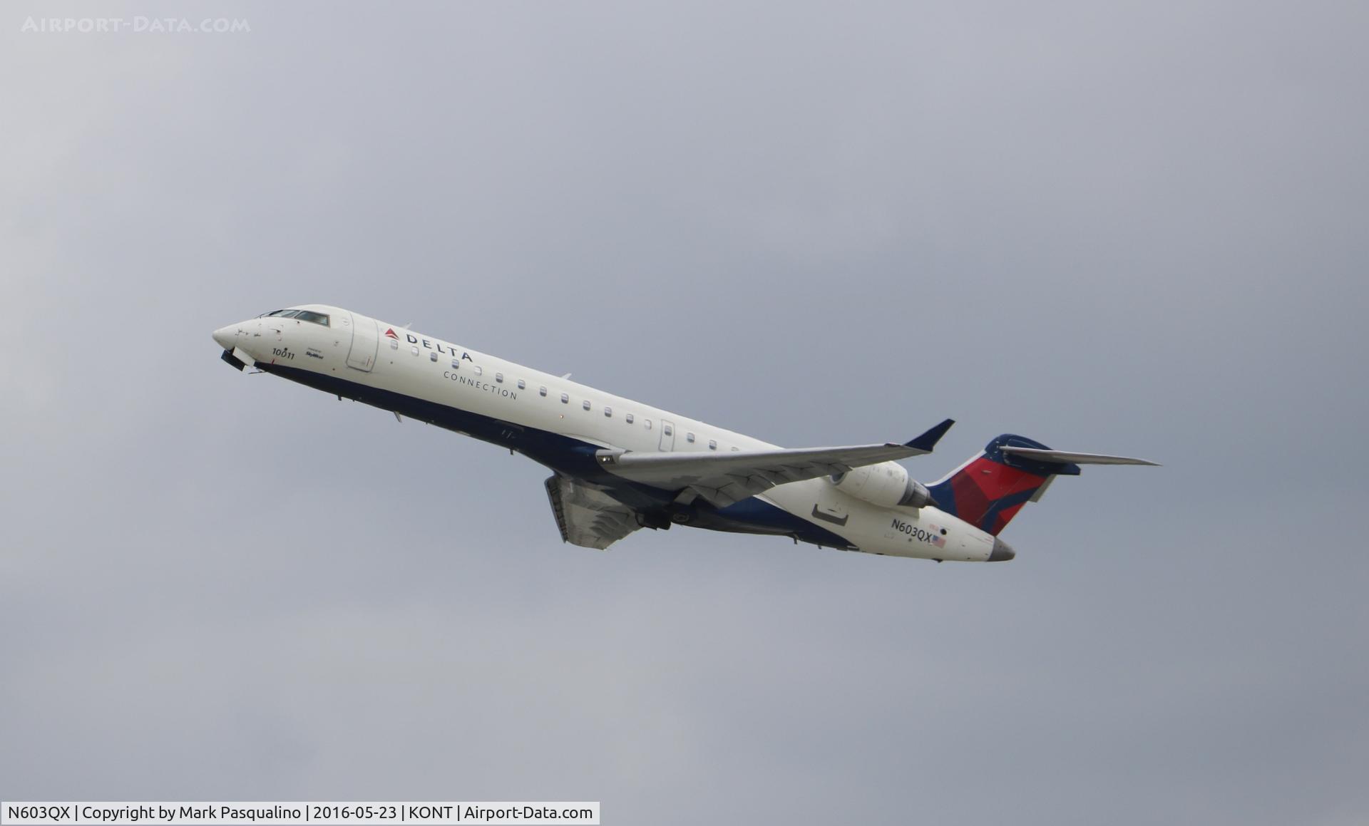 N603QX, 2001 Bombardier CRJ-550 C/N 10011, CL-600-2C10