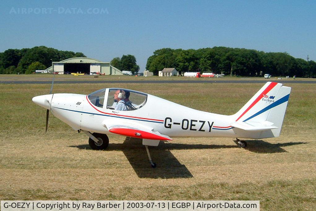 G-OEZY, 1996 Europa Monowheel C/N PFA 247-12590, Europa Avn Europa [PFA 247-12590] Kemble~G 13/07/2003