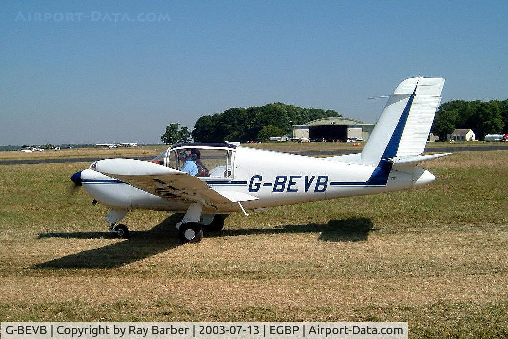 G-BEVB, 1977 Socata Rallye 150ST C/N 2860, Socata MS.892E Rallye 150GT [2860] Kemble~G 13/07/2003