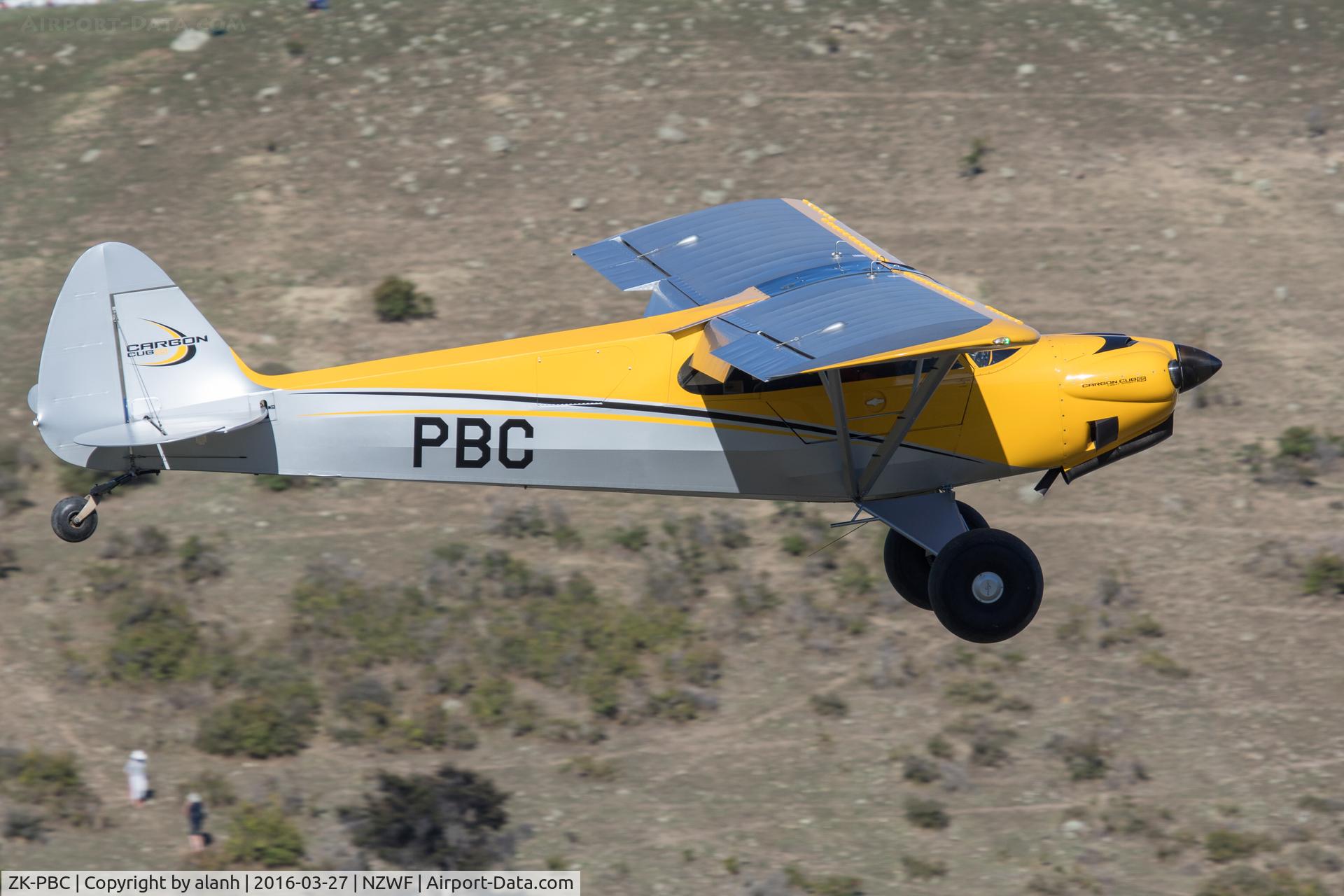 ZK-PBC, 2012 Cub Crafters CC11-160 Carbon Cub SS C/N CC11-00194, Taking part in the STOL demo/competition at Wings Over Wanaka