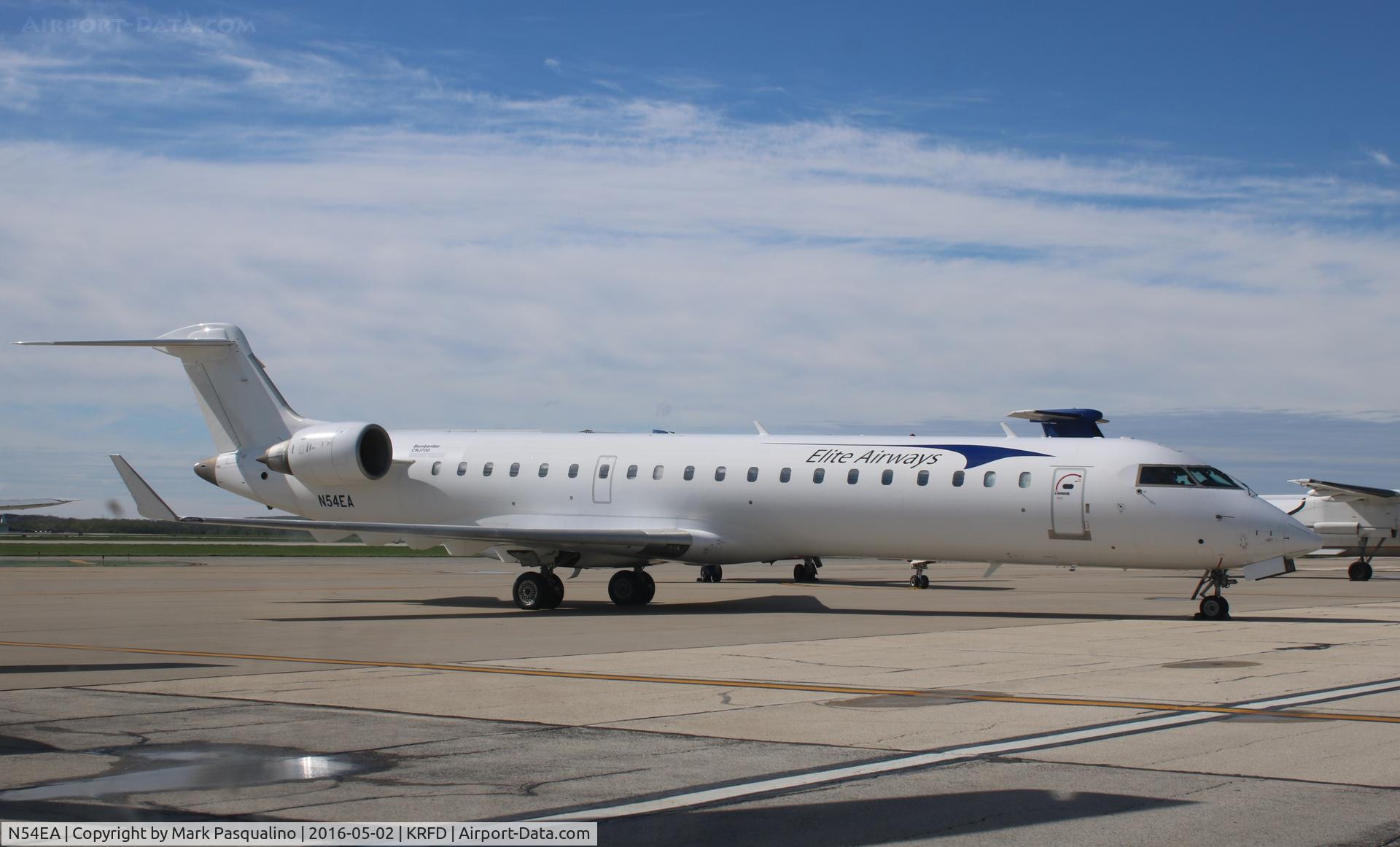 N54EA, 2003 Bombardier CRJ-702 (CL-600-2C10) Regional Jet C/N 10100, CL-600-2C10
